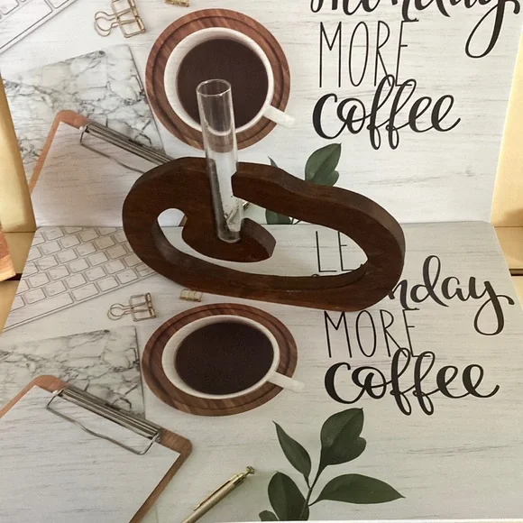 NEW HANDCRAFTED WOOD UNIQUE PLANTER OR Decorative piece by piperpond furniture - Picture 4 of 9